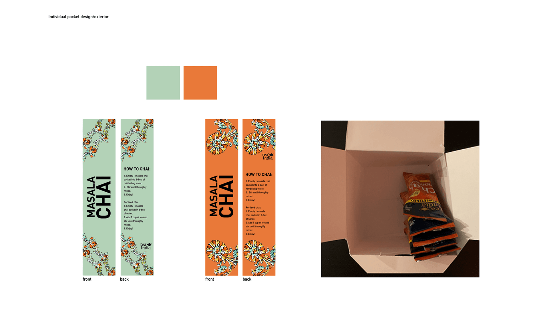 Masala Chai Packaging